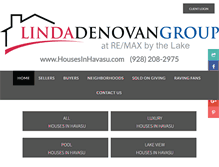 Tablet Screenshot of housesinhavasu.com